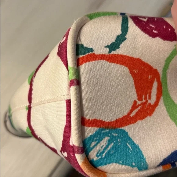 Coach Vintage Hampton Multicolor
Signature Mini Canvas Tote Bag - Picture 10 of 11